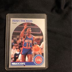 1990 NBA Hoops Isiah Thomas #111