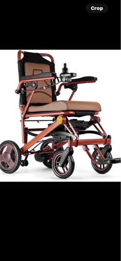 Folding Electric Power Wheelchair