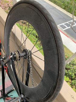 Clincher Carbón Fiber Rear Rim