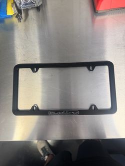 Audi Quattro License Plate Frame