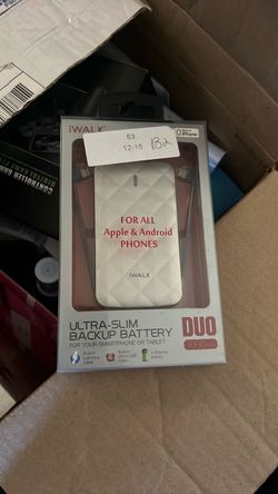 iWALK DUO Ultra-Slim Backup Battery 3000mAh