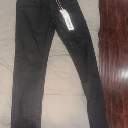 Purple Jeans Black size 31