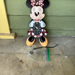 Disney Clock Minnie Mouse 