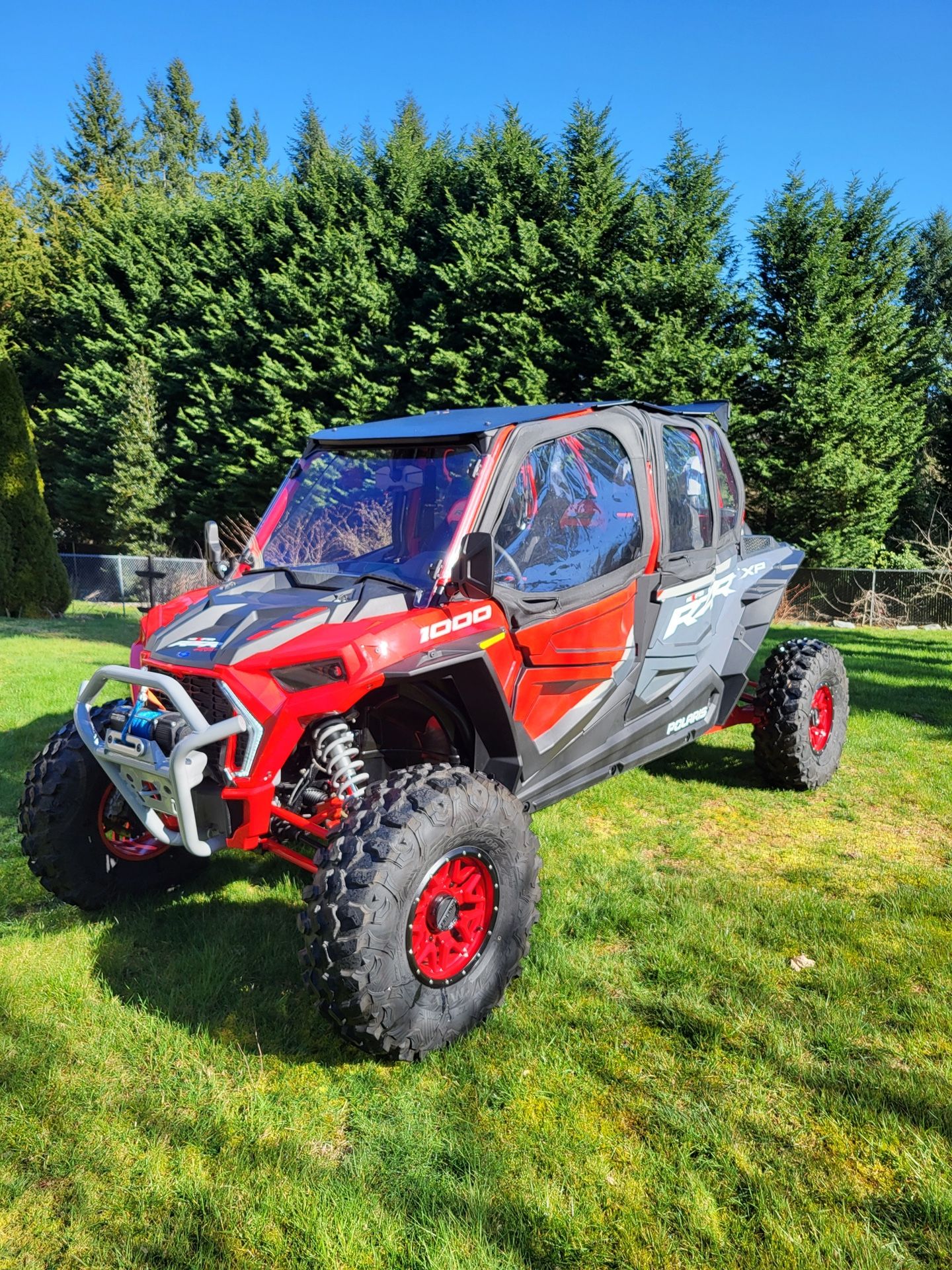 One Person Rzr 2022 Polaris Highlifter RZR Seats 5 People. Excellent Condition, Lots ...
