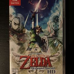 Legend Of Zelda:Skyward Sword Switch 