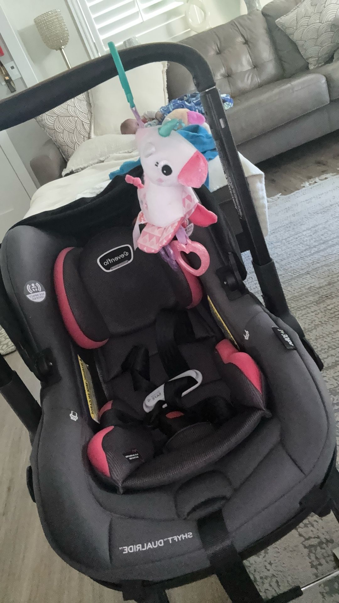 evenflo Baby Stroller Plus A Car seat