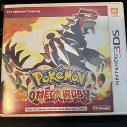 Pokemon Omega Ruby Complete 