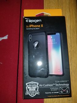 Spigen - Slim Armor Case for Apple iPhone X