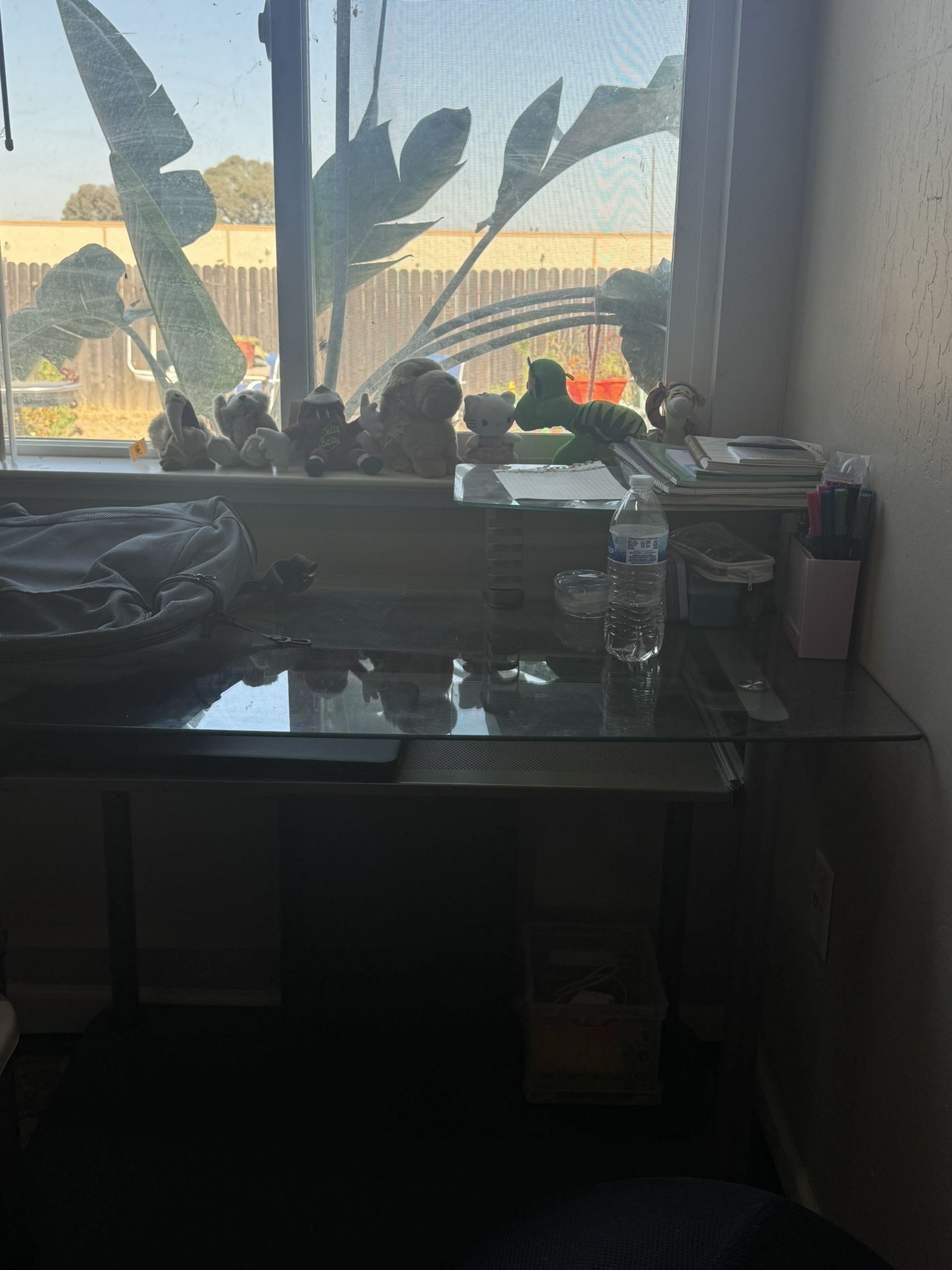 Glass Desk