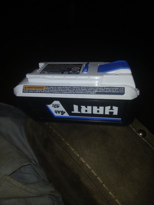 Hart 40volt Battery