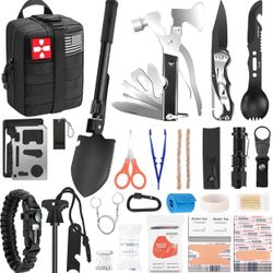 New Camping Tool, Survival Gear and Supplies Equipment with Trauma Bag