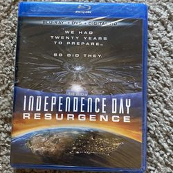 Independence Day Resurgence Blu Ray 