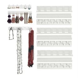 Wall mounted jewelry storage