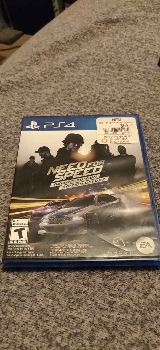 PS4 - Need For Speed