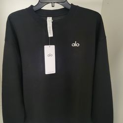 Black alo crewneck L