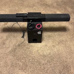 Philips Sound Bar And Subwoofer 