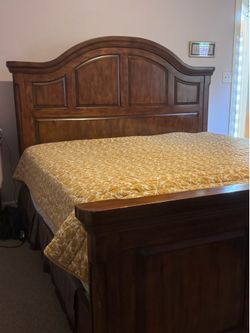 Bed and Dresser