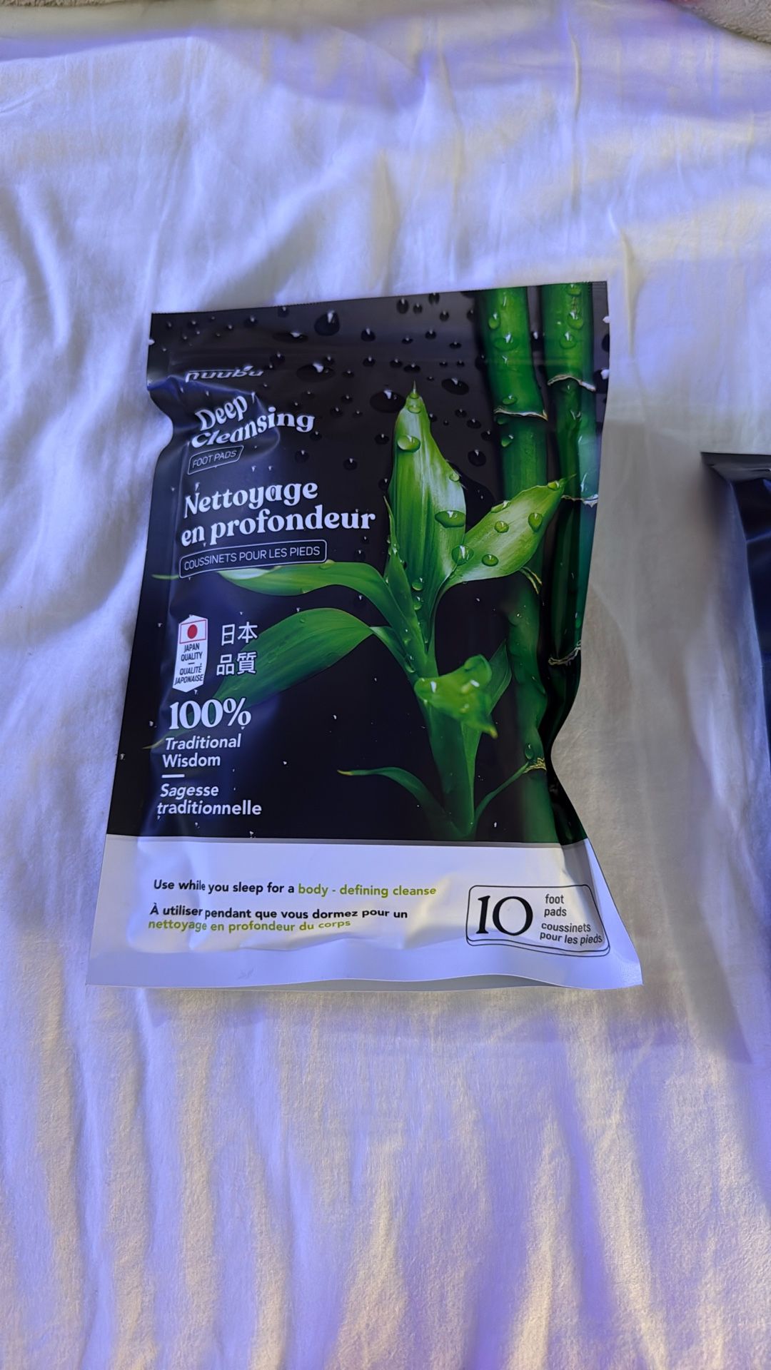 2 Pack 10 Foot Pads Nuubu Deep Cleansing