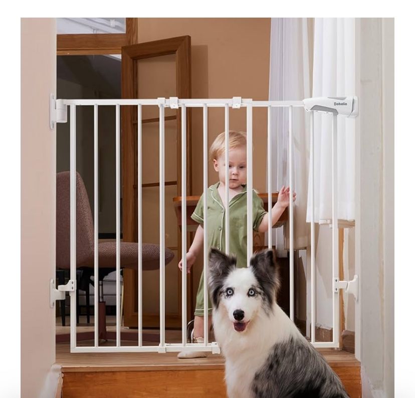 Babelio 26-43" No Bottom Bar Baby Gate