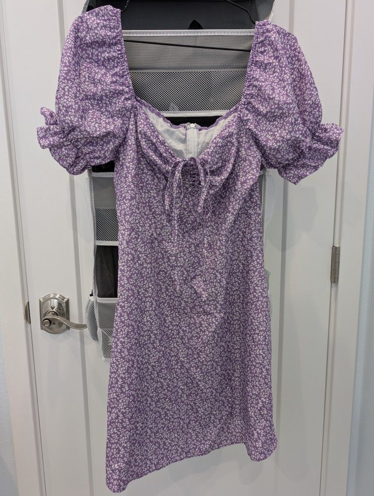 Purple Summer Dress