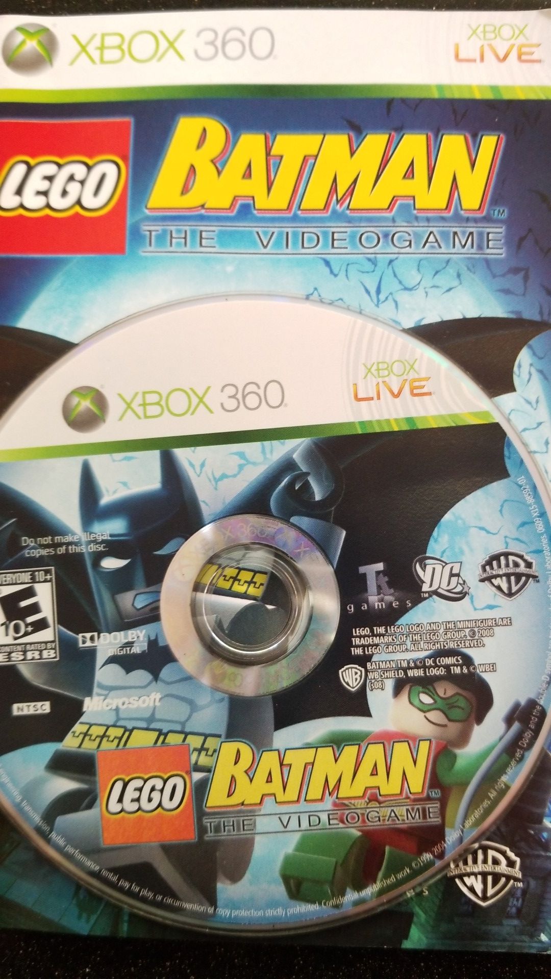 Batman Lego xbox360