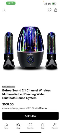 Wireless Multimedia Bluetooth Sounds System 