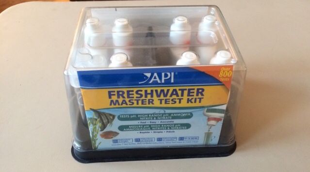 Aquarium freshwater master test kit , free !