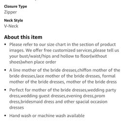 Wedding Or Evening Gown