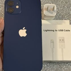 IPhone 12 (128gb) Blue UNLOCKED, Excellent Condition 