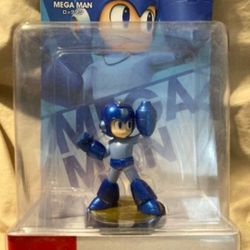 NEW Amiibo Mega Man Super Smash Bros Switch 3DS Wii 1st Print US Version Megaman