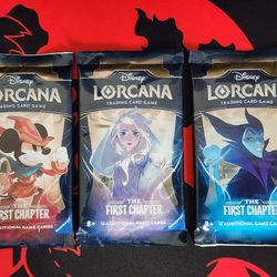 Lorcana TCG - First Chapter Single Boster Pack - Brand New Sealed