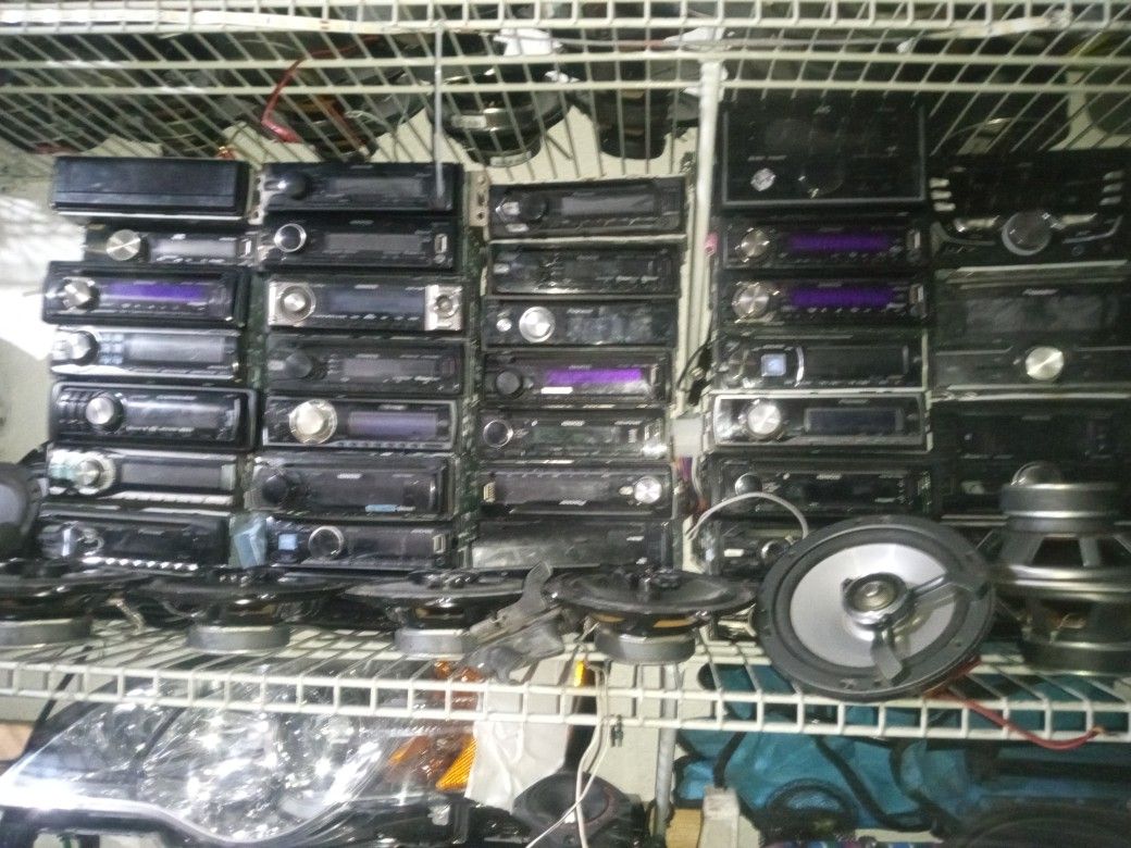 Tons Of Car Stereos,Door Speakers,Flip Down Monitors