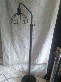 Industrial Cage Floor Lamp