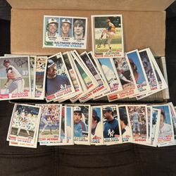 1982 Topps Baseball Cards
