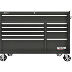 Homak 54” Pro Series 2 10 drawer tool box