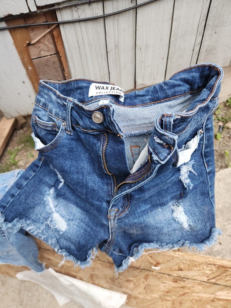 Women's shorts and jeans