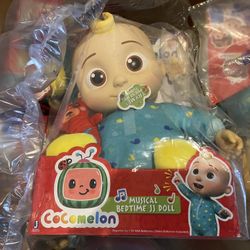 [Brand New Sealed] Cocomelon Musical Bedtime JJ Doll