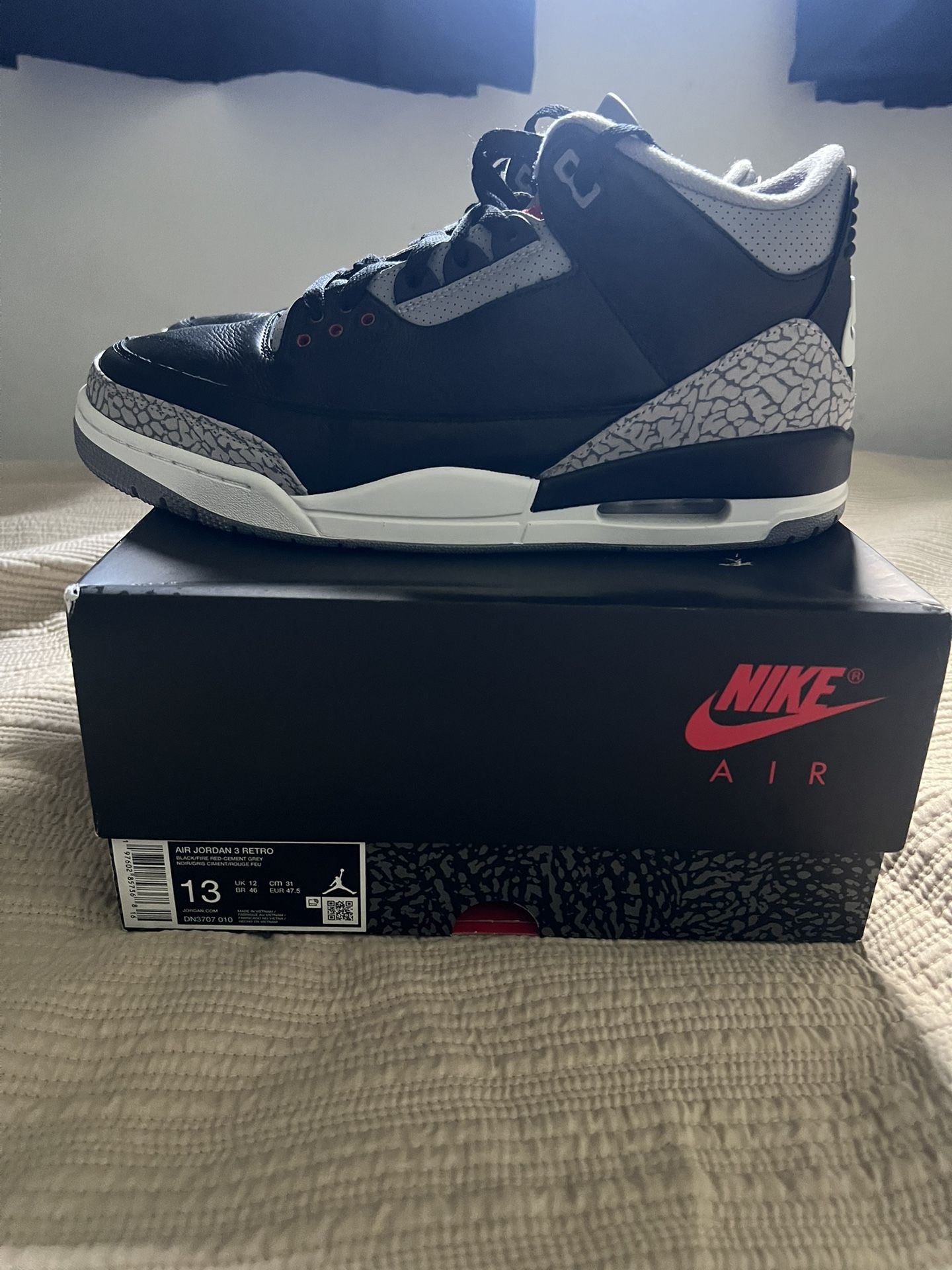 Mens Jordan 3 Sz 13