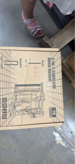 2-in-1 Cordless Brad Nailer 18 Gauge