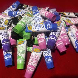 45 Tubes Of Crayola Finger Paint Soap
