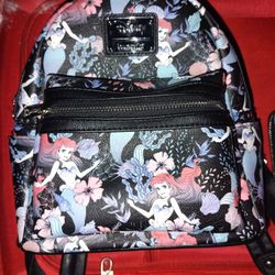 Loungefly Disney Little Mermaid Mini Backpack 
