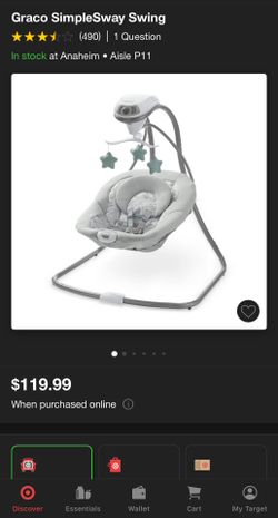Graco Simple Sway Swing