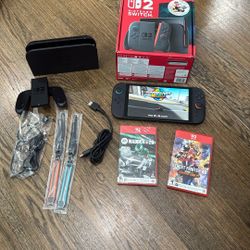 Nintendo Switch 2 With 3 Games!!