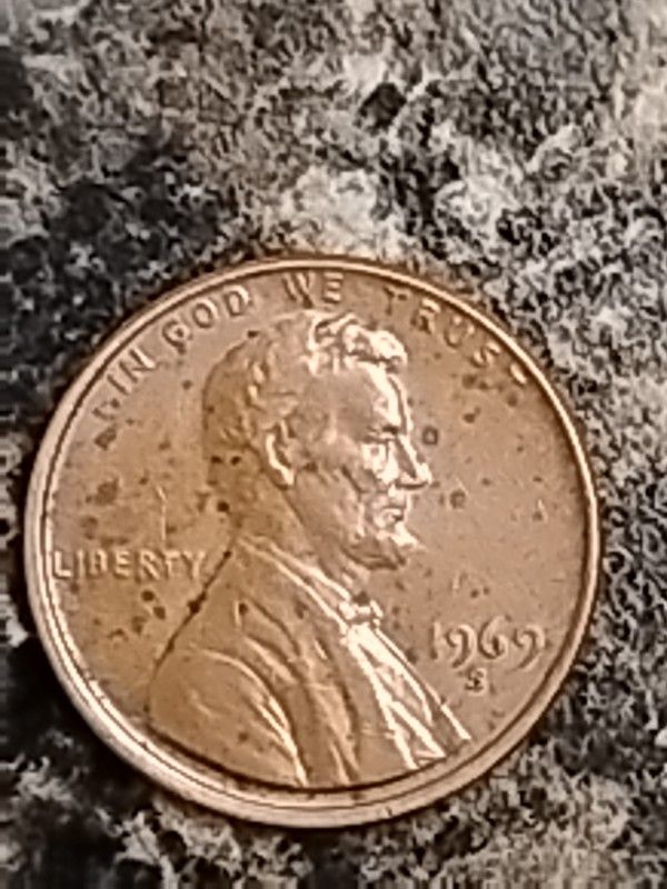 Rare ! DD 1969 S Proof Small Cent !