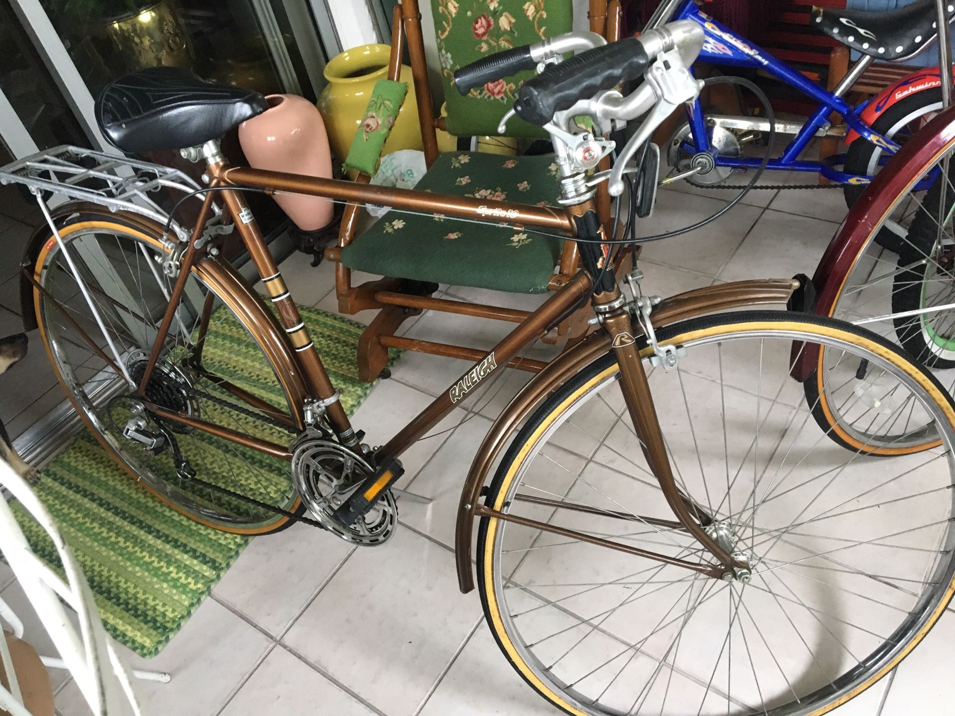 Vintage Raleigh men bike sprint 10