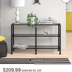 Glass Console Table