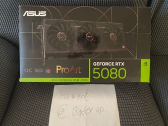 Open box ASUS RTX 5080 ProArt OC edition