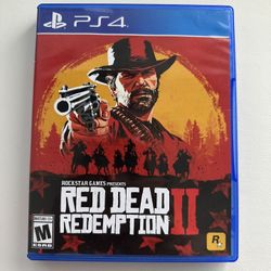 Sony PlayStation PS4 Red Dead Redemption II