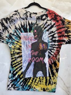 Travis Scott Highest In The Room Tie Dye T-Shirt Men's (XL) Cactus Jack