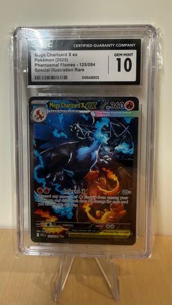 Mega Charizard EX Phantasmal SIR CGC 10